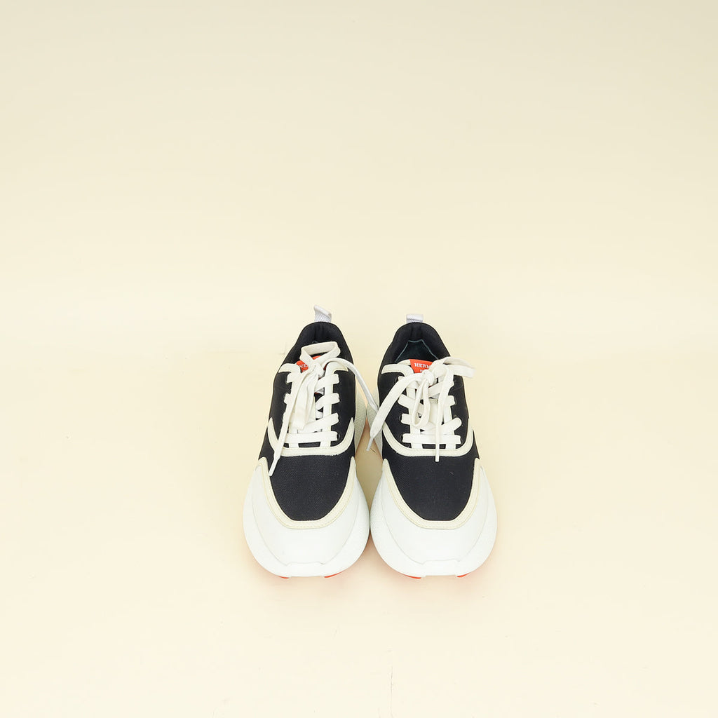 Hermes Bicolor Giga Sneakers 37