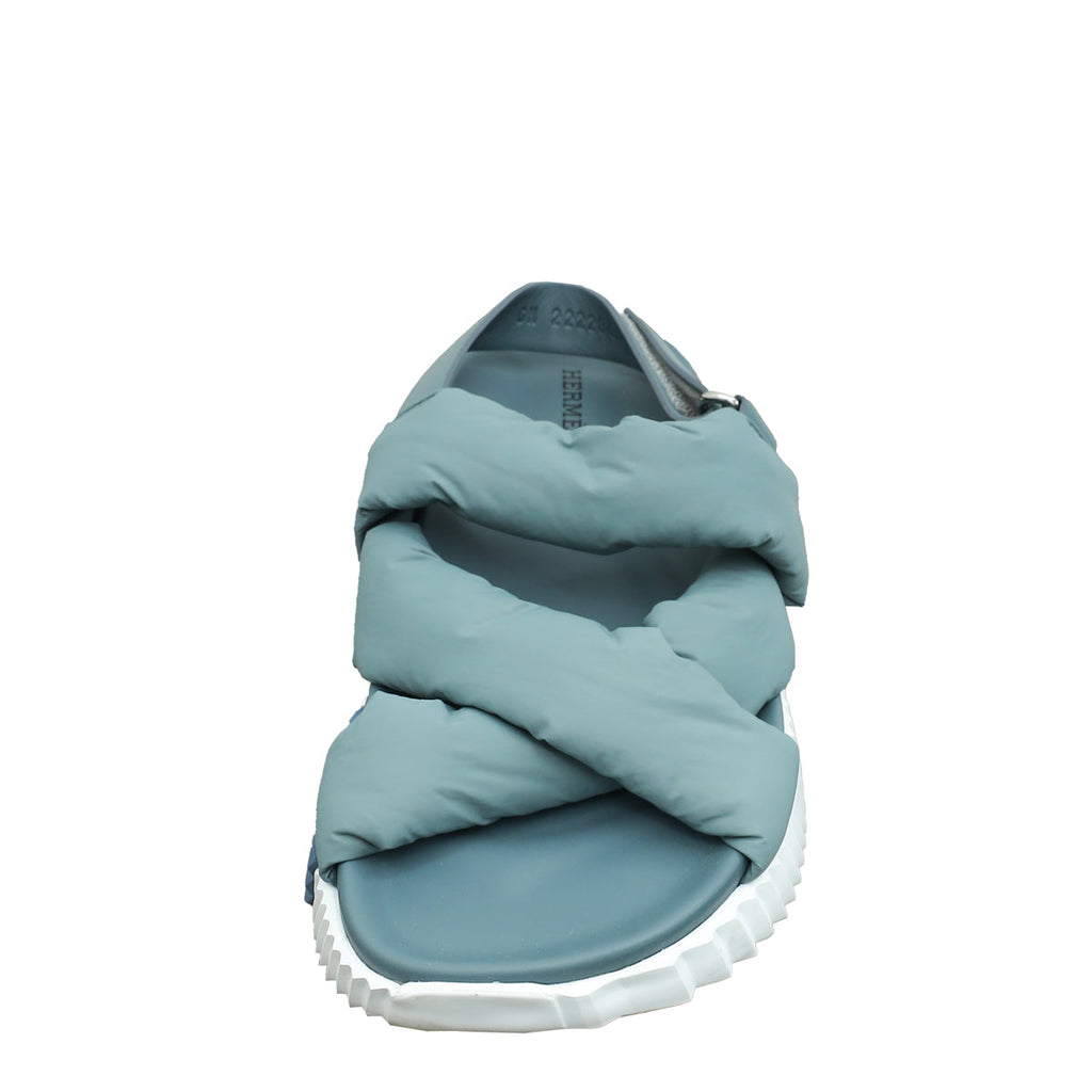 Hermes Bicolor Electric Sandal 37