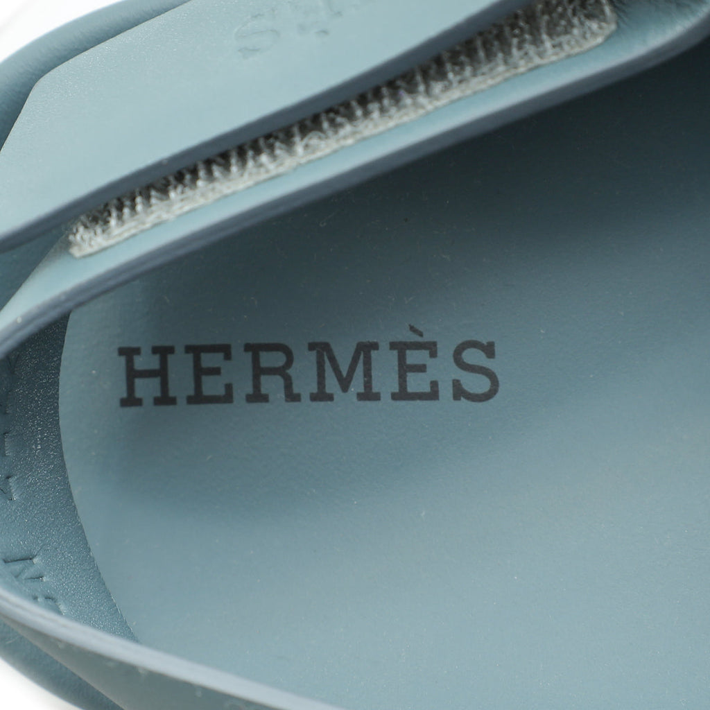 Hermes Bicolor Electric Sandal 37