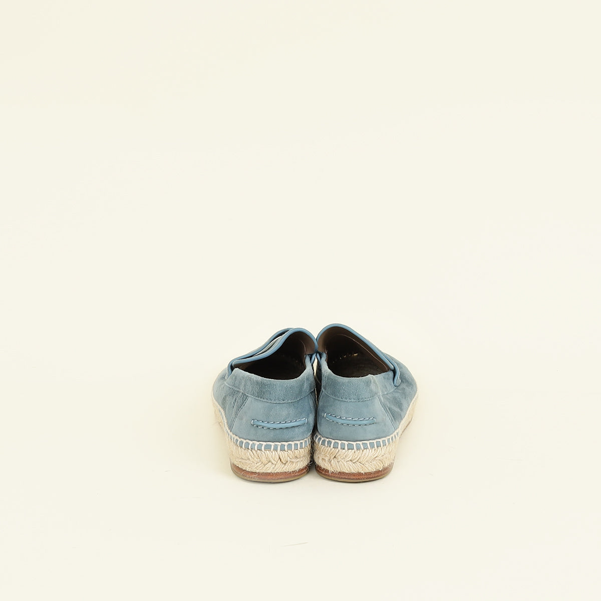 Hermes Blue Grignon Trip Espadrille 37