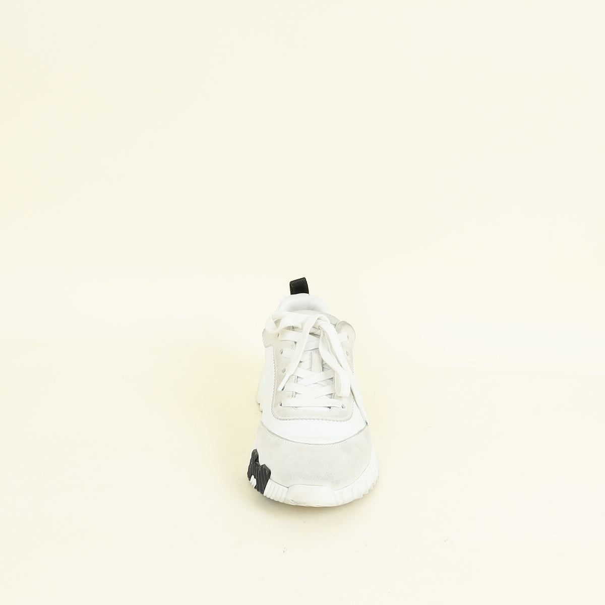 Hermes Blanc Bouncing Sneaker 37