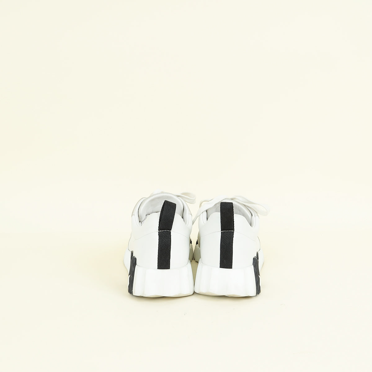 Hermes Blanc Bouncing Sneaker 37
