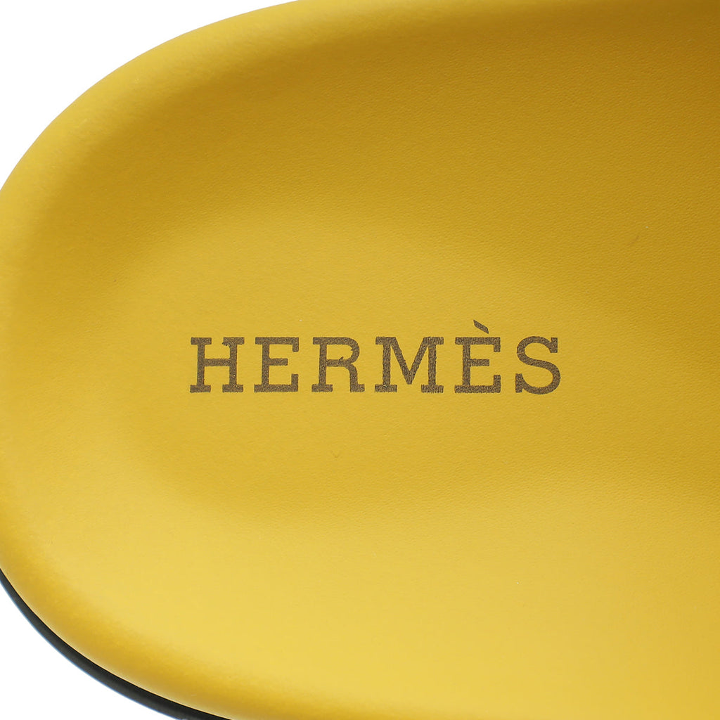 Hermes June Sable Extra Suede Goatskin Sandal 37