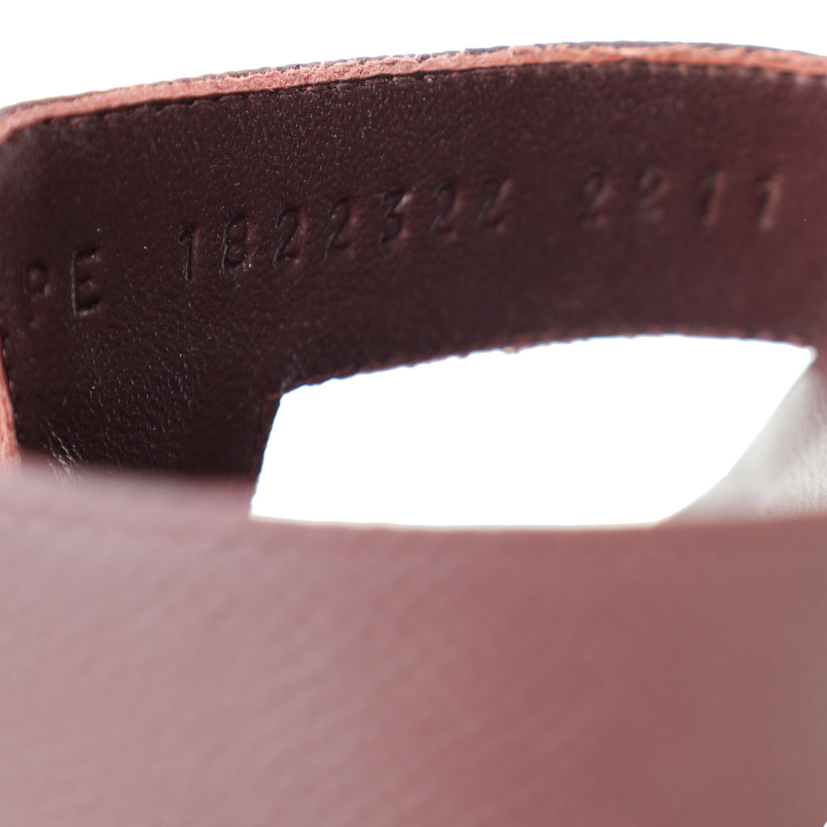 Hermes Bordeaux Legend Sandal 37