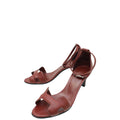 Hermes Red Premiere 70 Sandal 37
