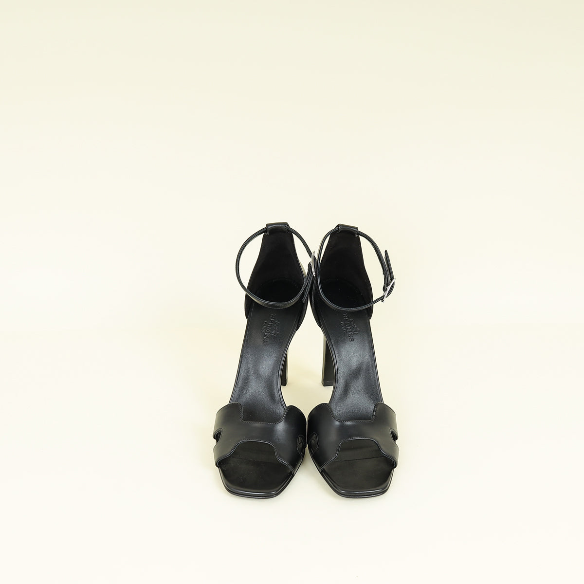 Hermes Noir Joy 105 Sandal 38.5