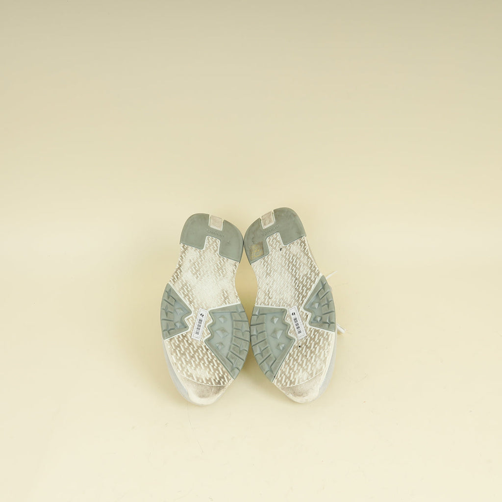 Hermes Bicolor Addict Sneakers 38.5