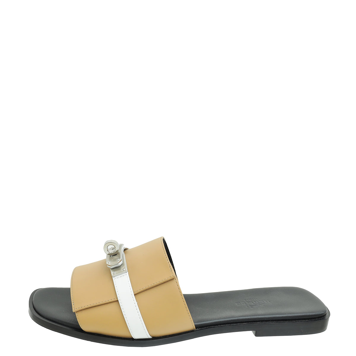 Hermes Bicolor Giulia Sandal 38.5