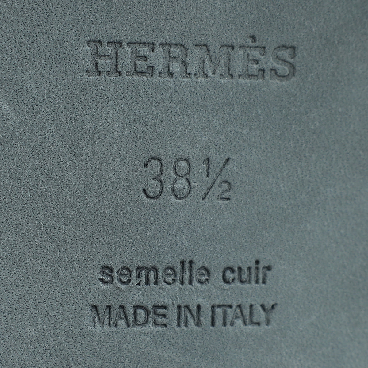 Hermes Bicolor Giulia Sandal 38.5