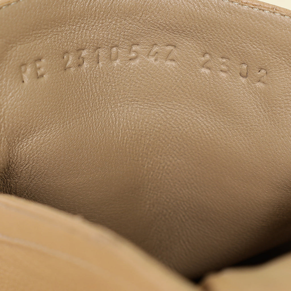 Hermes Beige Groupie Mule 38.5