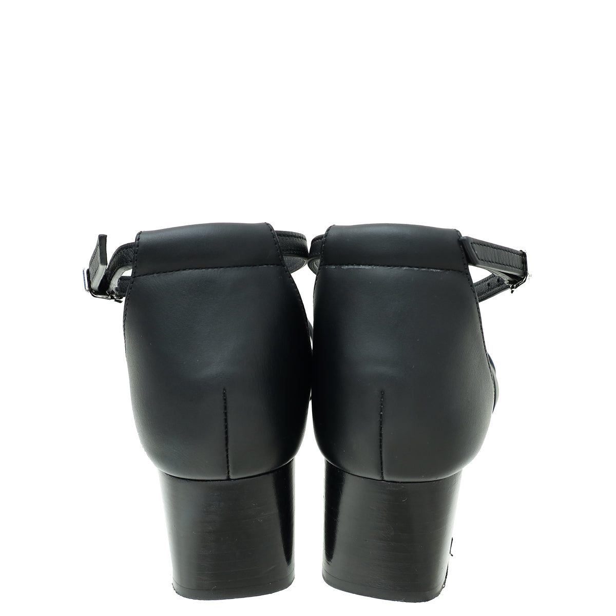 Hermes Noir Encens 50 Sandal 38.5