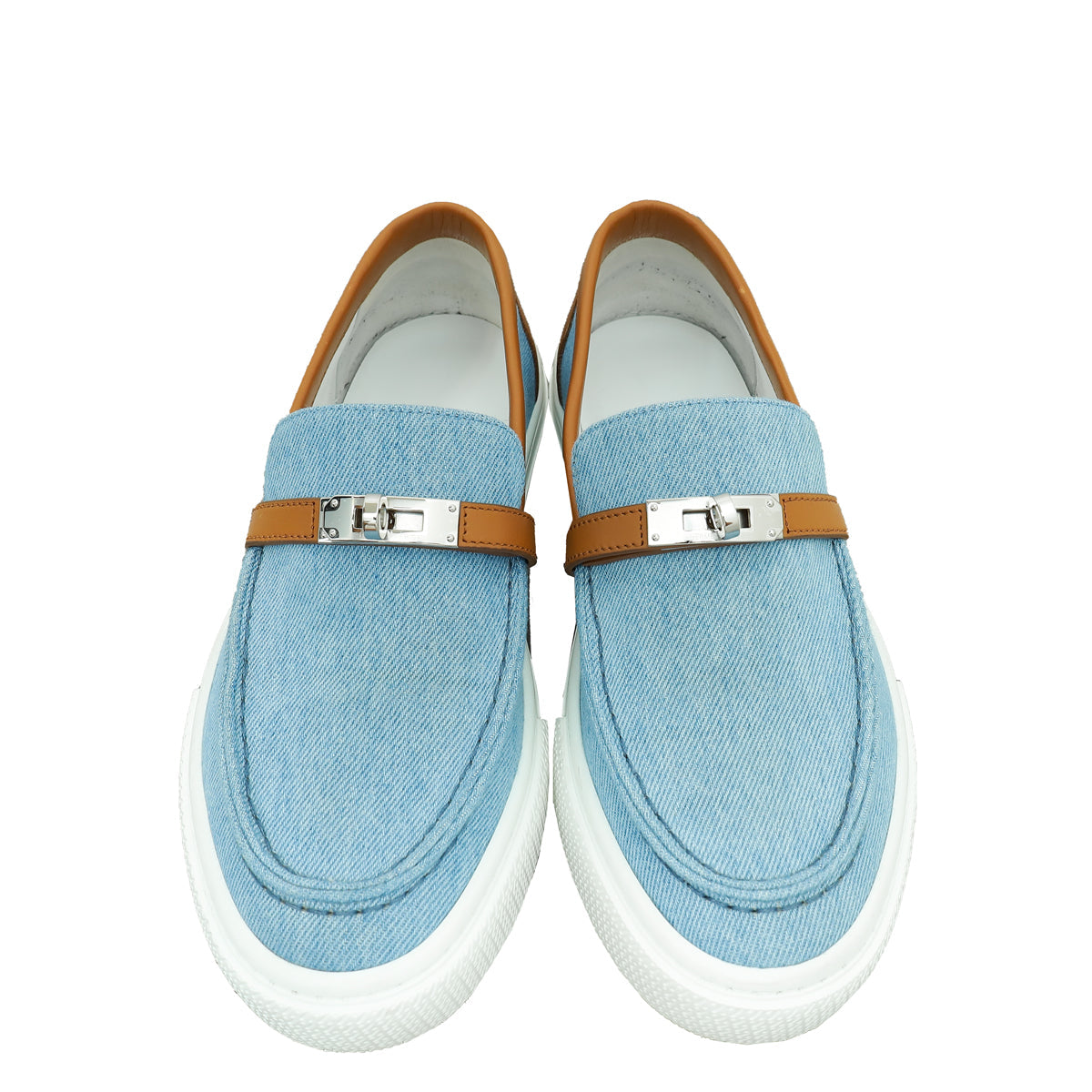 Hermes Game Slip On Denim Sneaker