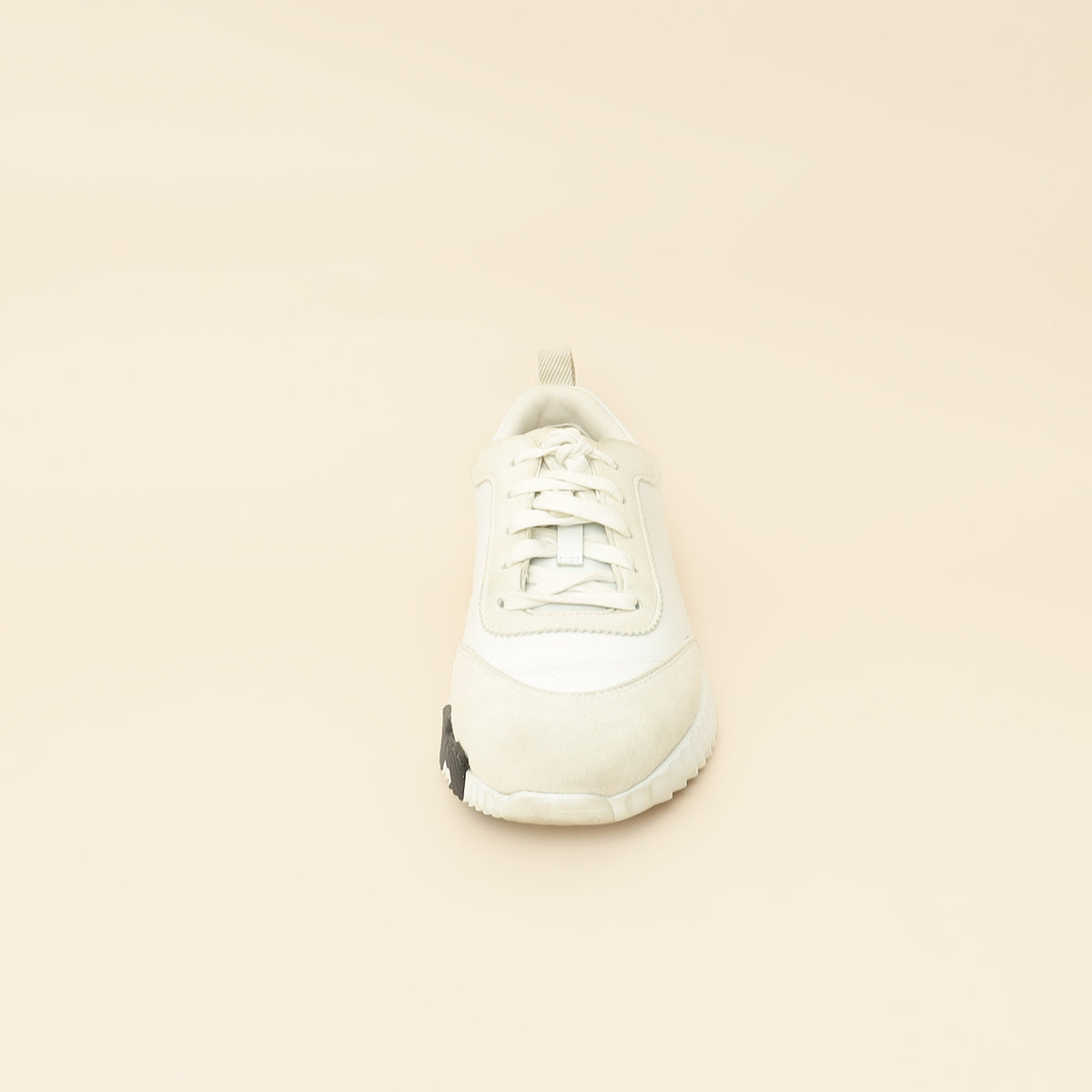 Hermes Blanc Bouncing Sneaker 38.5
