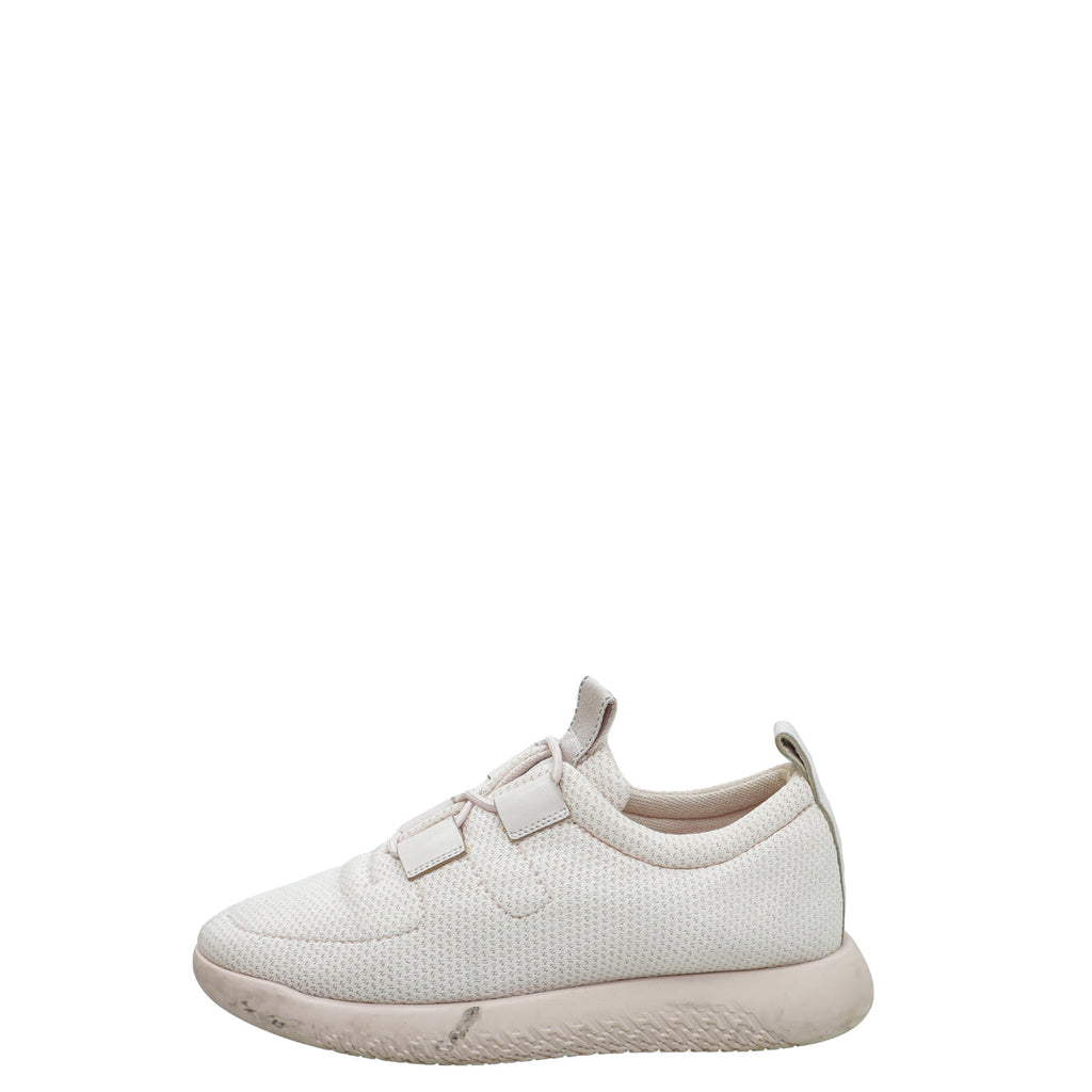 Hermes Light Pink Team Sneakers 38.5