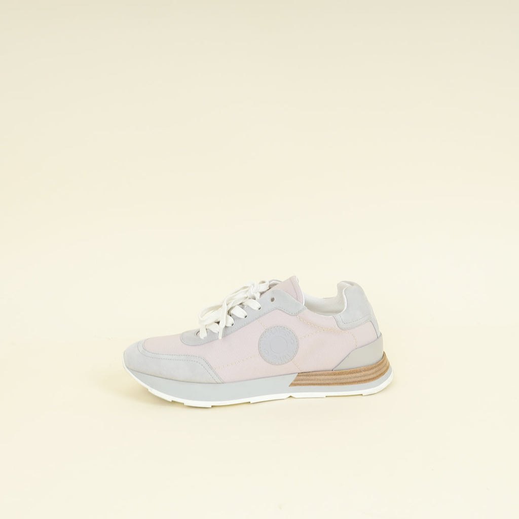 Hermes Bicolor Drive Sneakers 38
