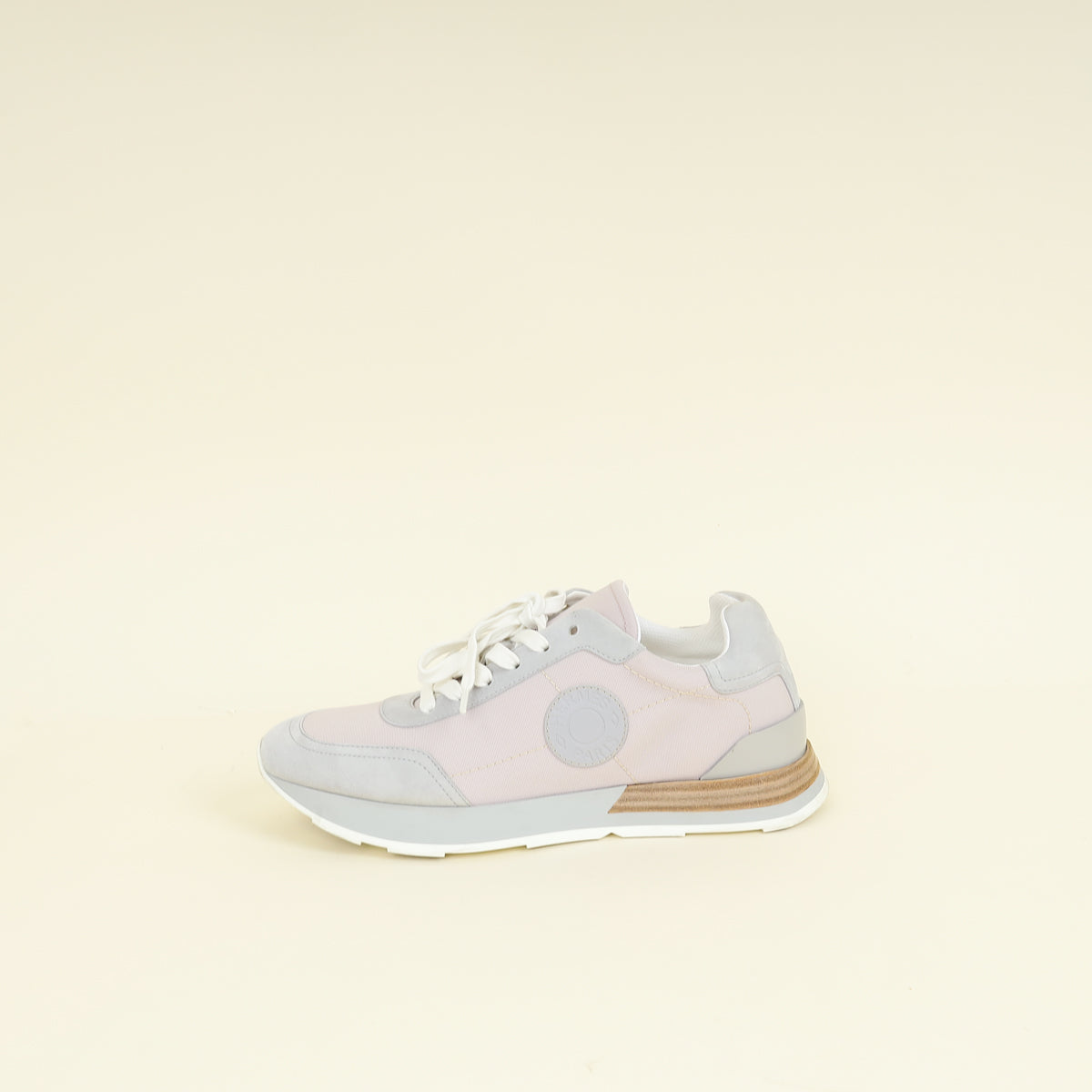 Hermes Bicolor Drive Sneakers 38