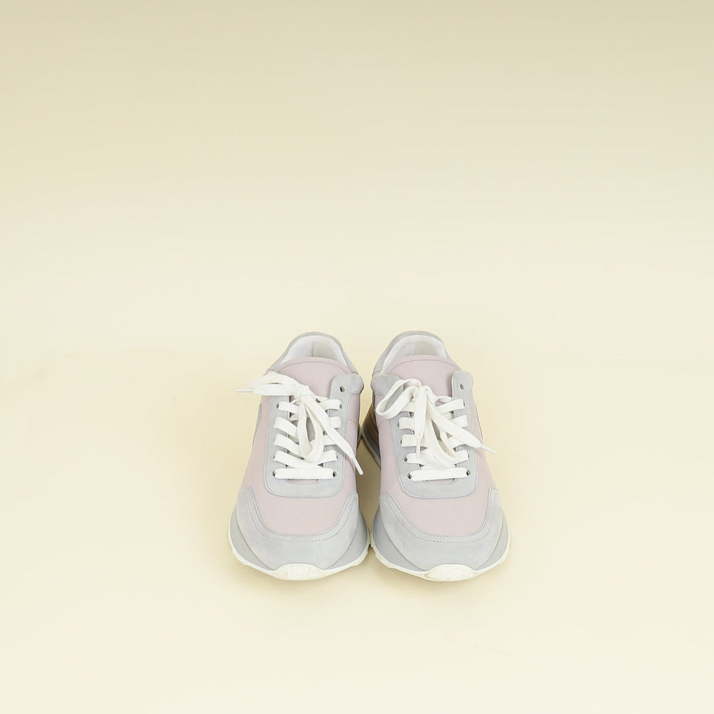 Hermes Bicolor Drive Sneakers 38