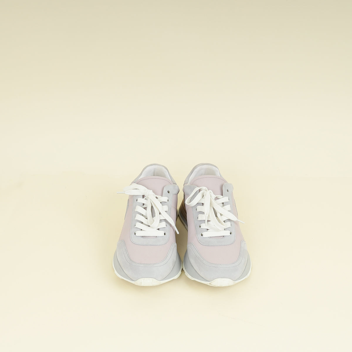 Hermes Bicolor Drive Sneakers 38