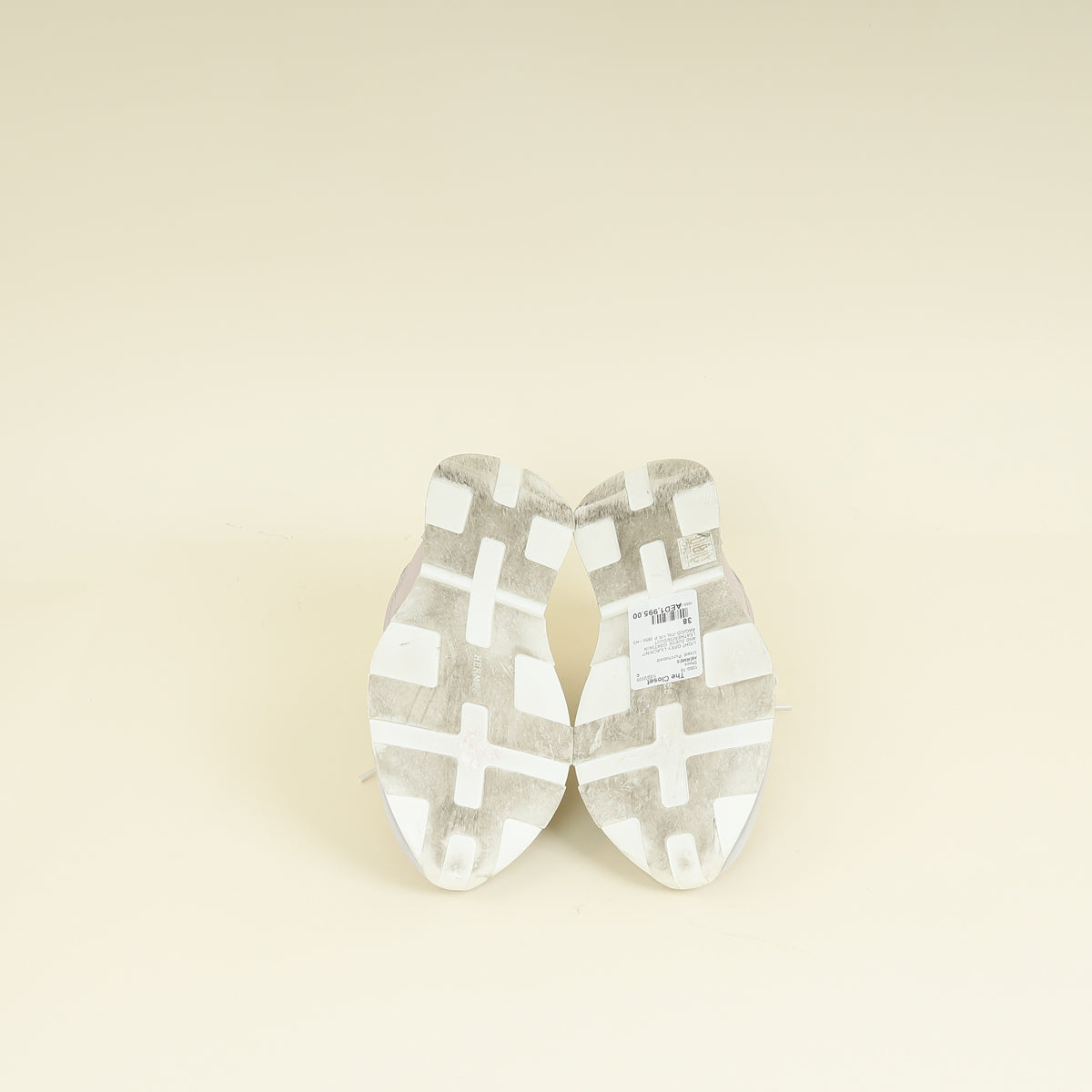 Hermes Bicolor Drive Sneakers 38