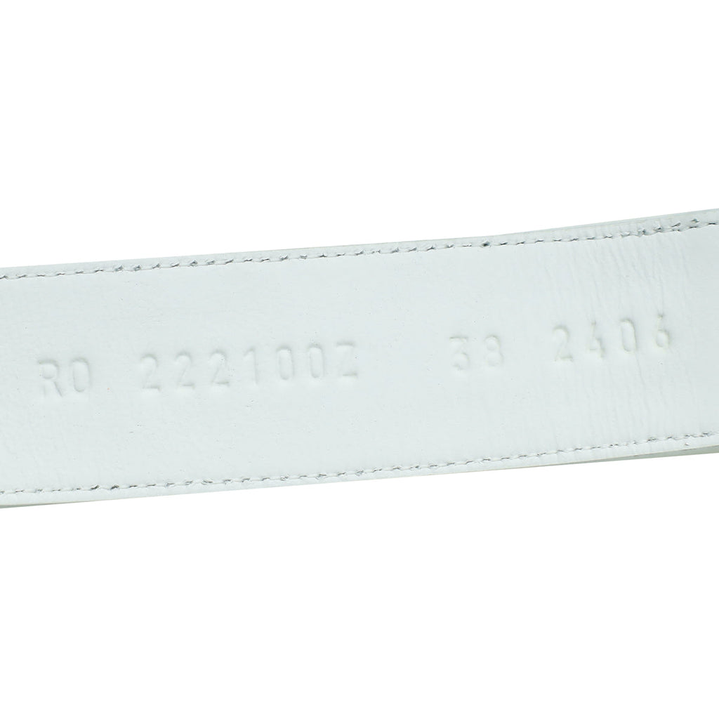 Hermes Blanc Chypre Sandal 38