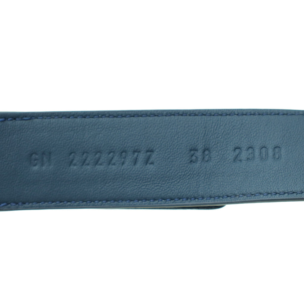 Hermes Bleu Céleste Suede Goatskin Chypre Sandal 38