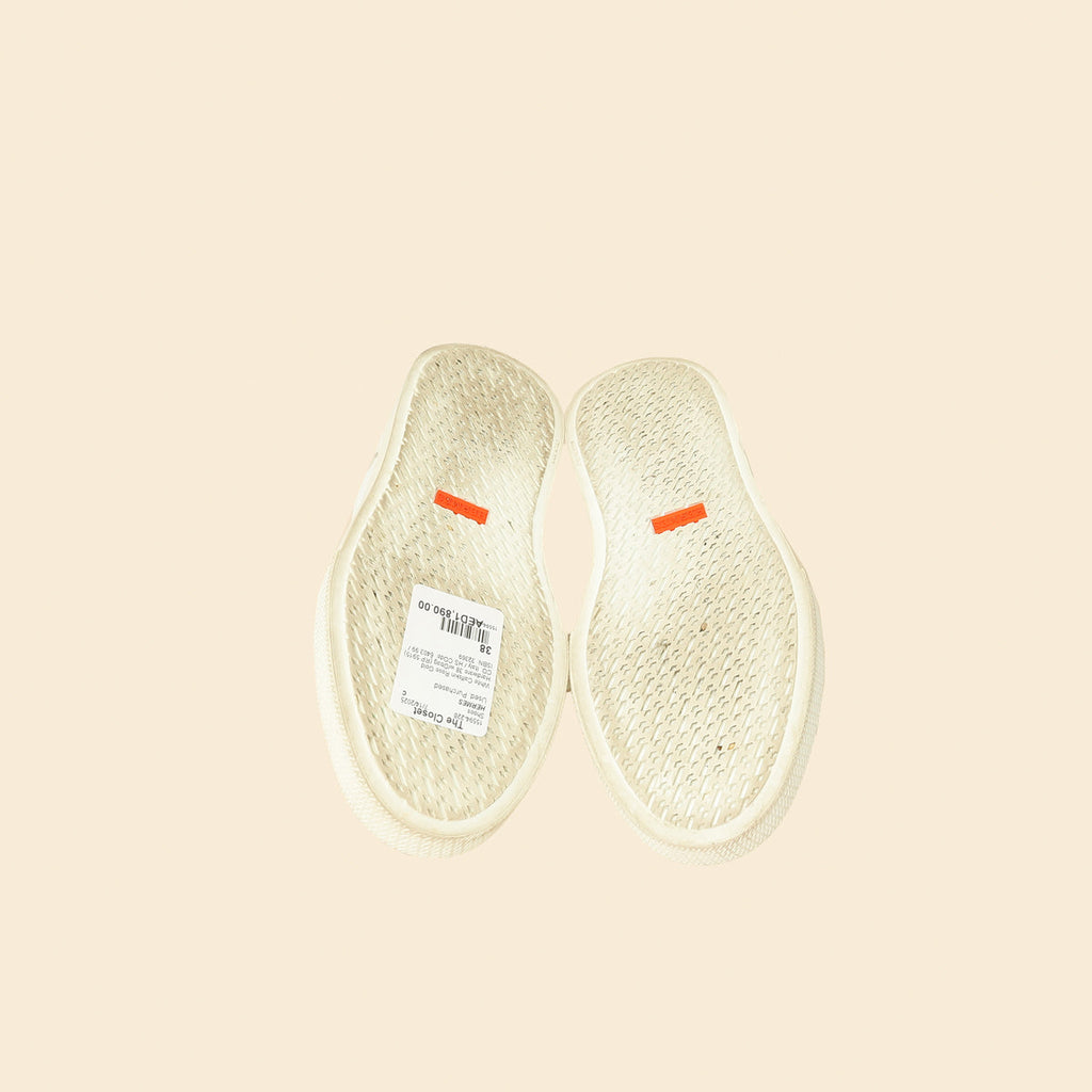 Hermes White Day Sneaker 38