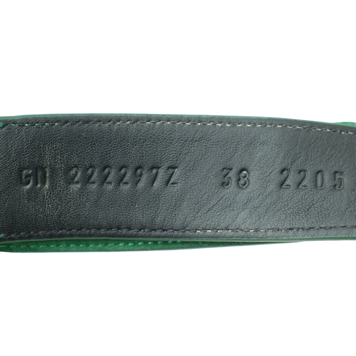 Hermes Vert Green Suede Goatskin Chypre Sandal 38