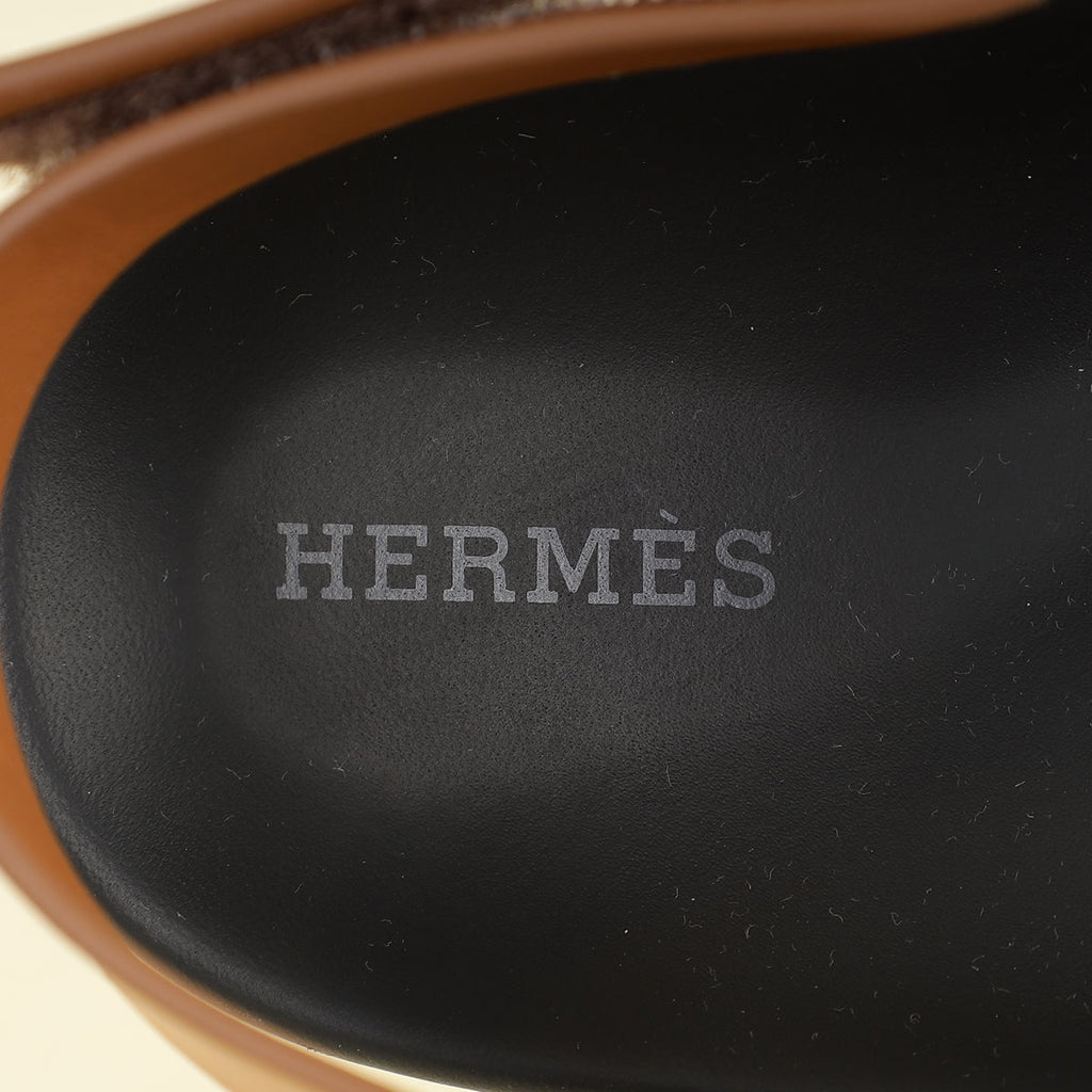 Hermes Naturel Genius Sandal 38