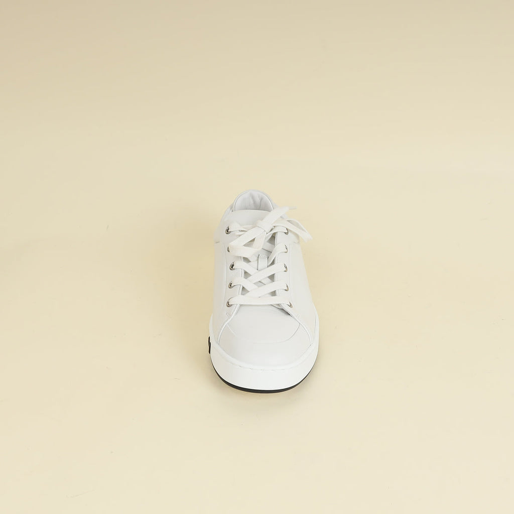 Hermes Blanc Kid Sneaker 38