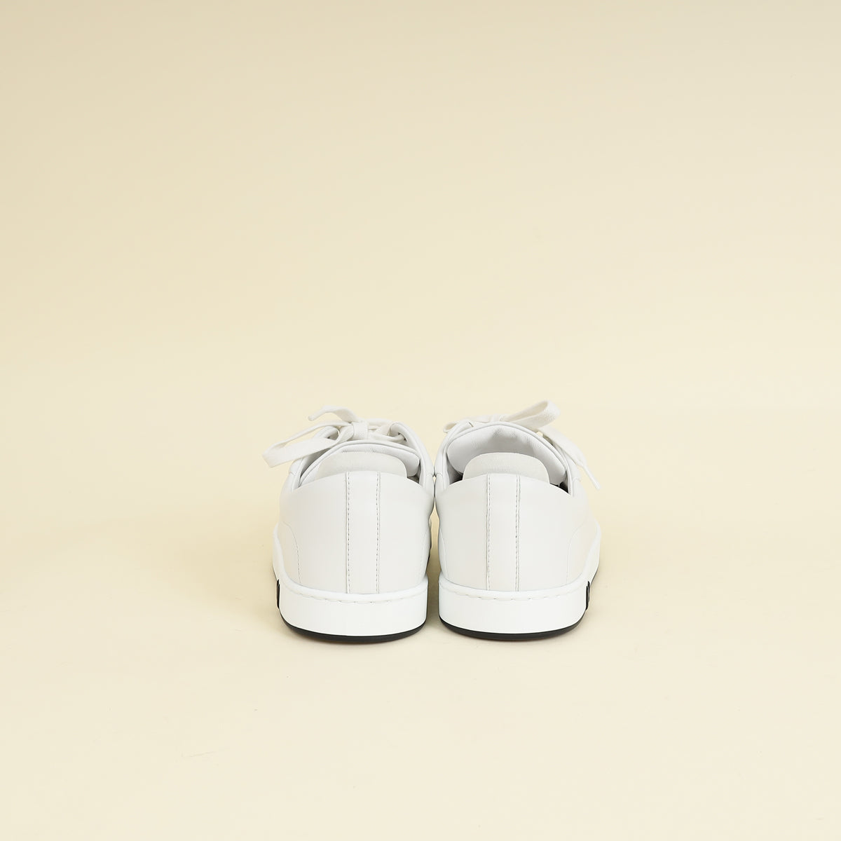 Hermes Blanc Kid Sneaker 38