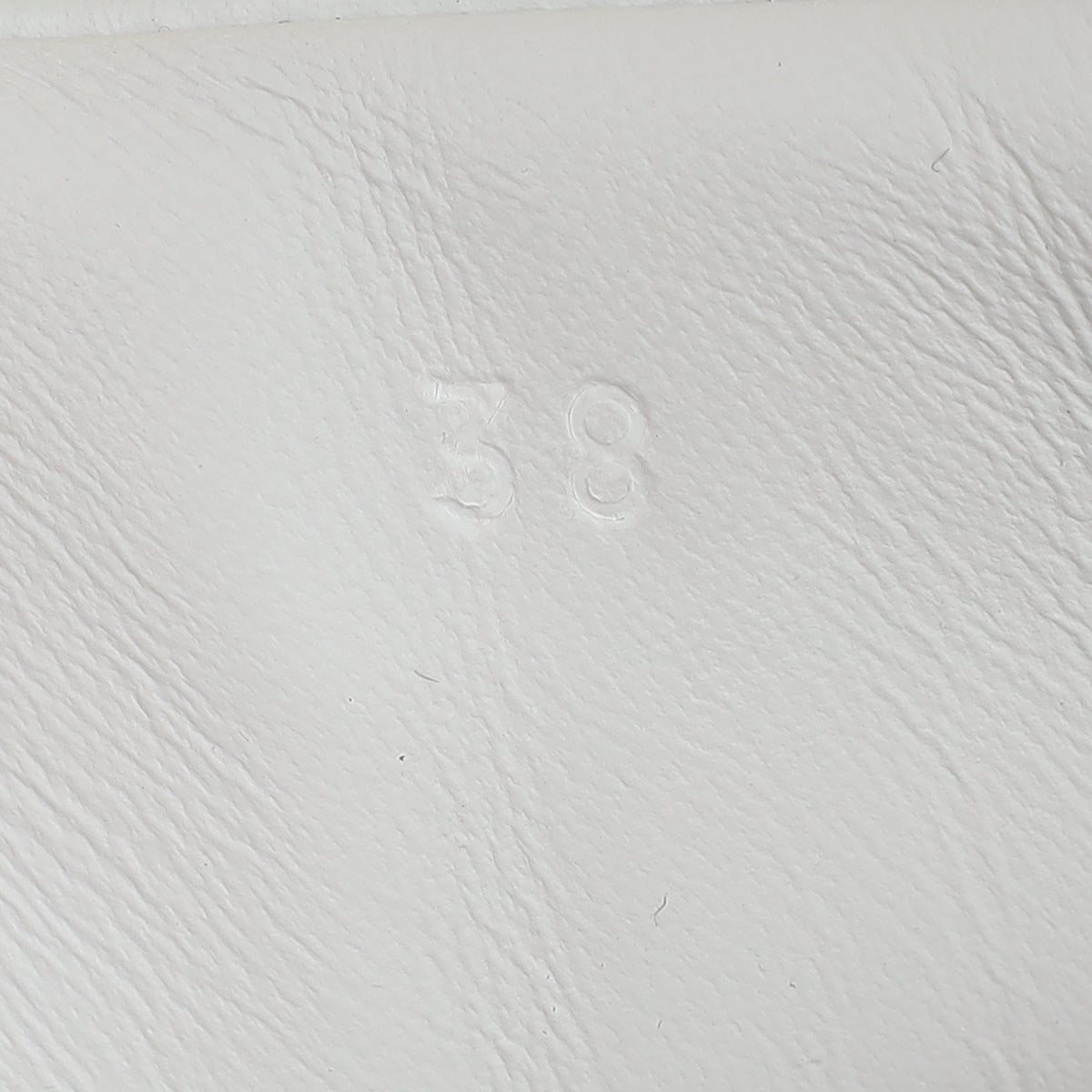 Hermes Blanc Kid Sneaker 38
