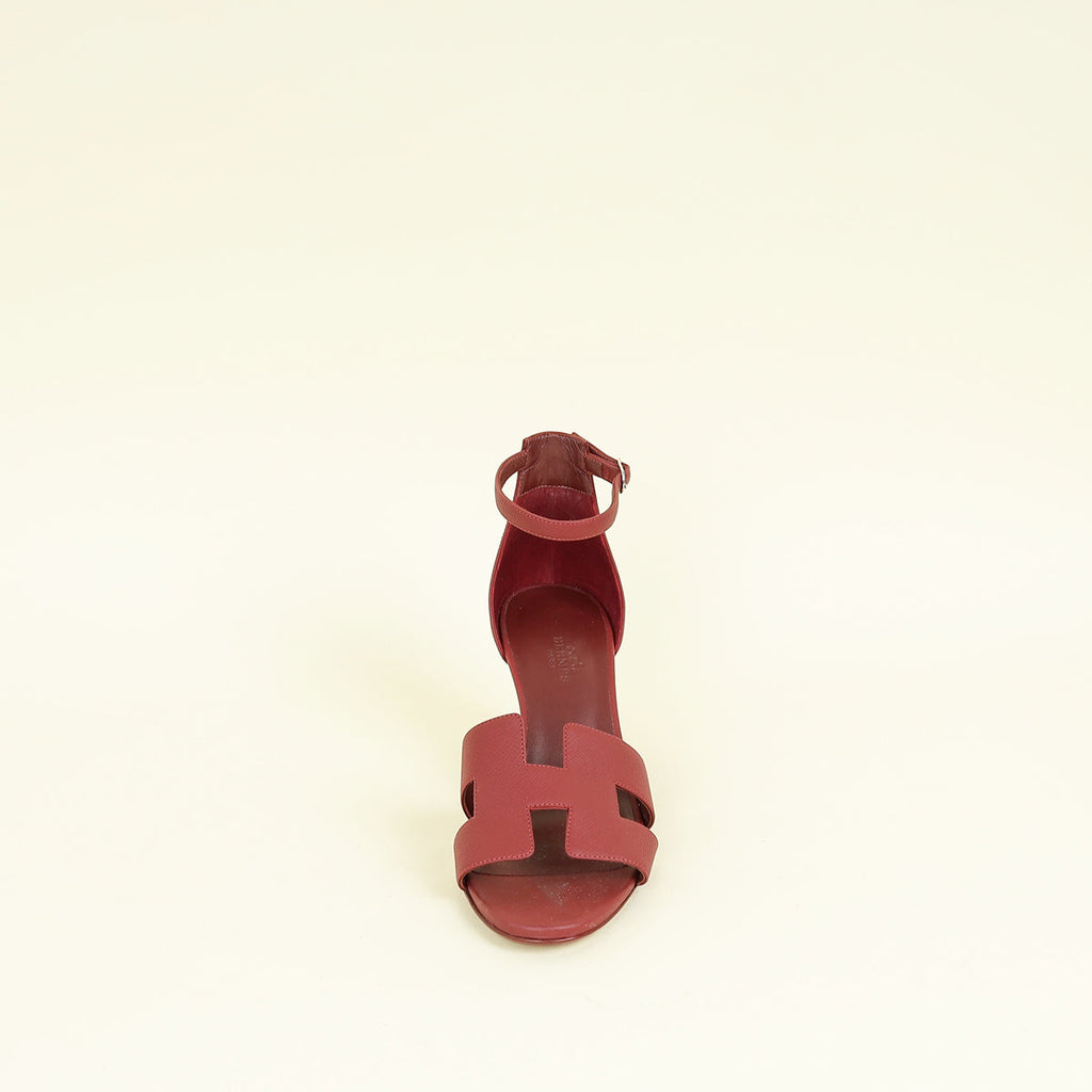 Hermes Rouge H Legend Sandal 38