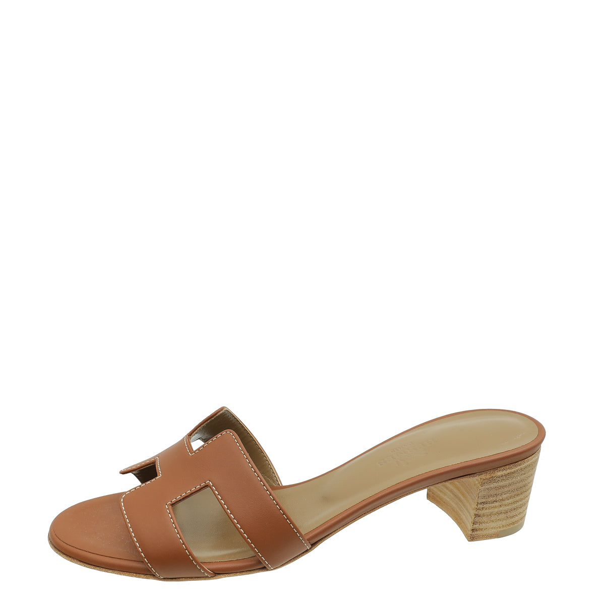 Hermes Gold Oasis Sandal 38