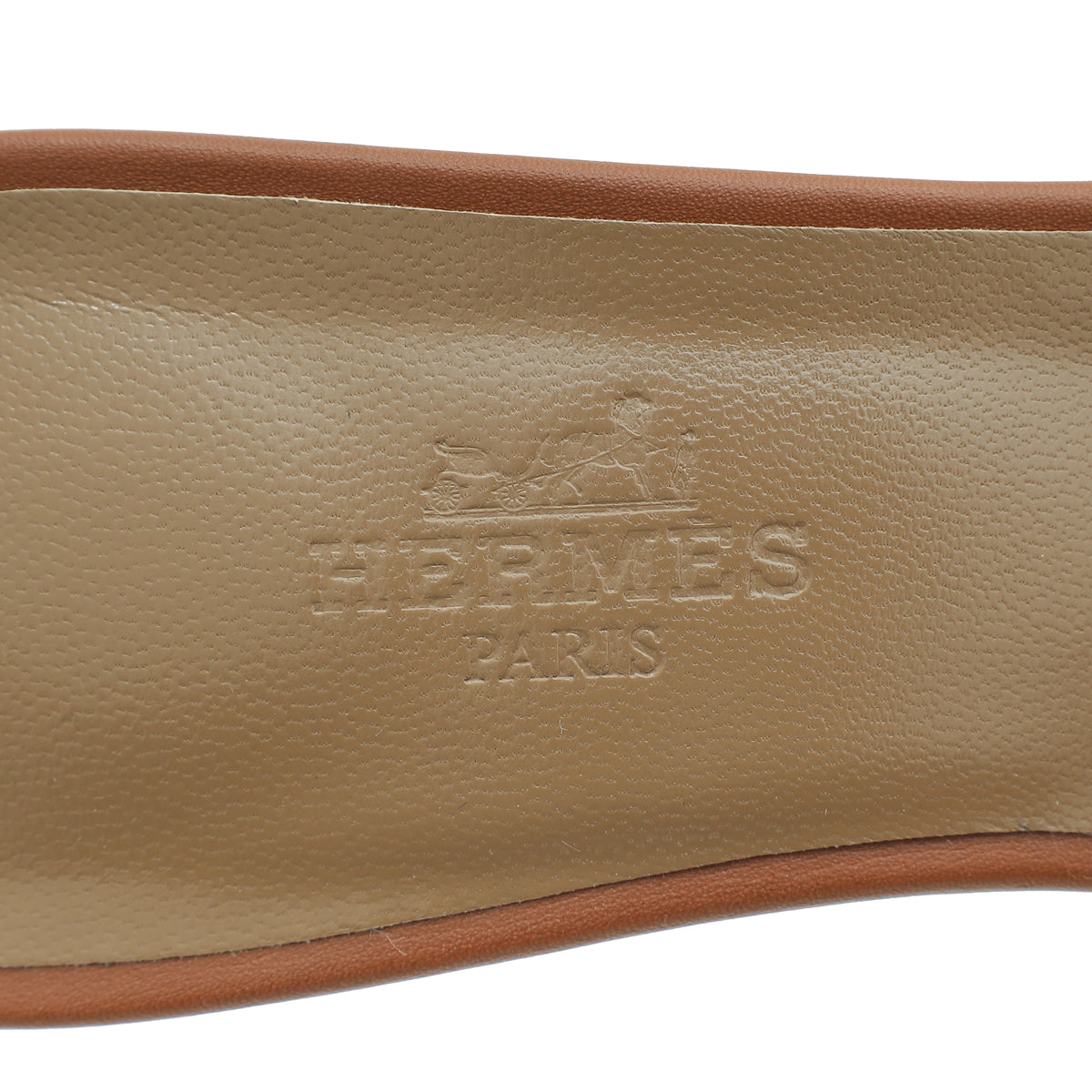 Hermes Gold Oasis Sandal 38