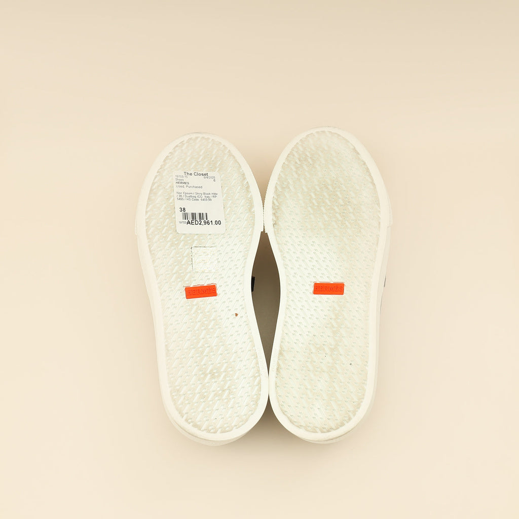 Hermes Noir Game Sneaker 38