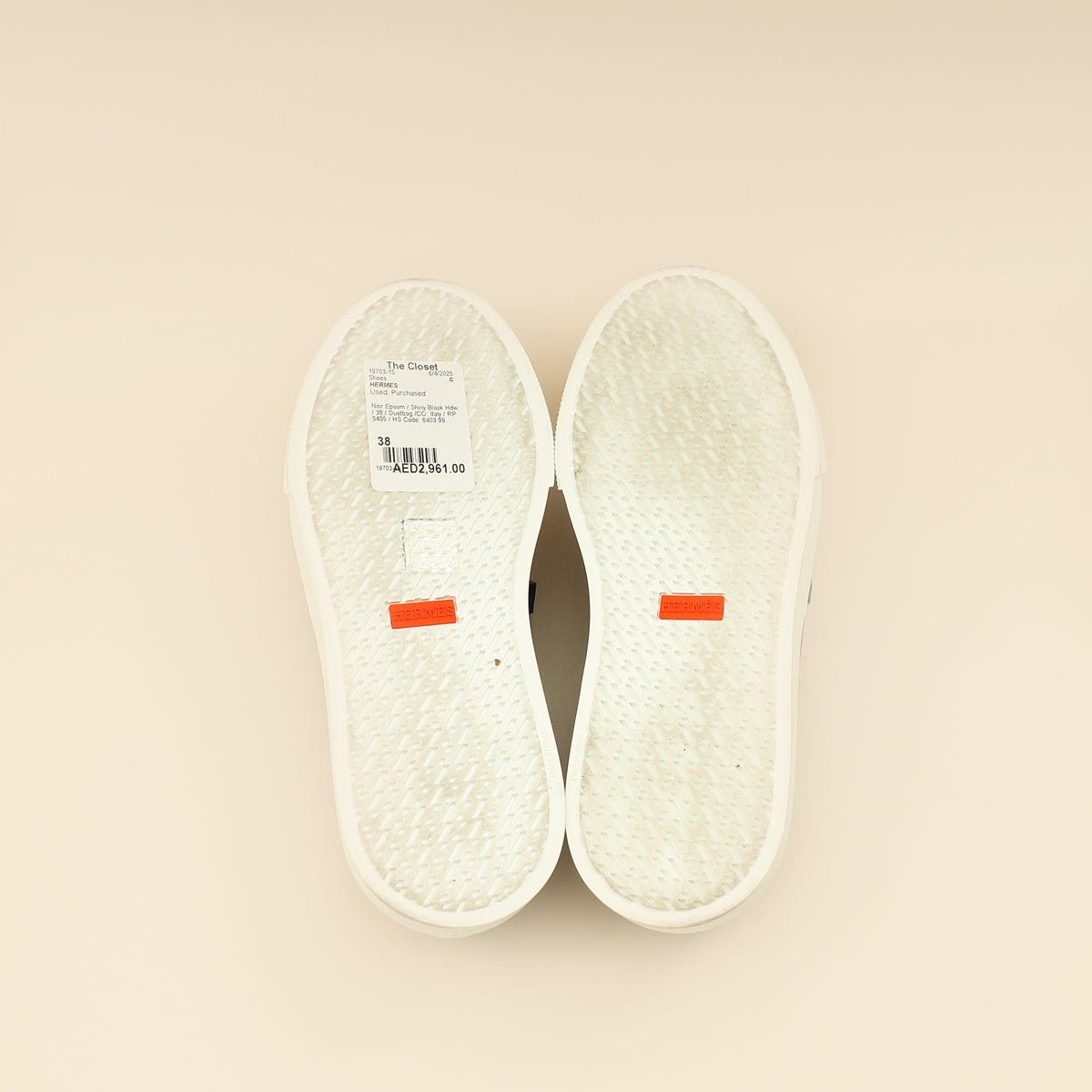 Hermes Noir Game Sneaker 38