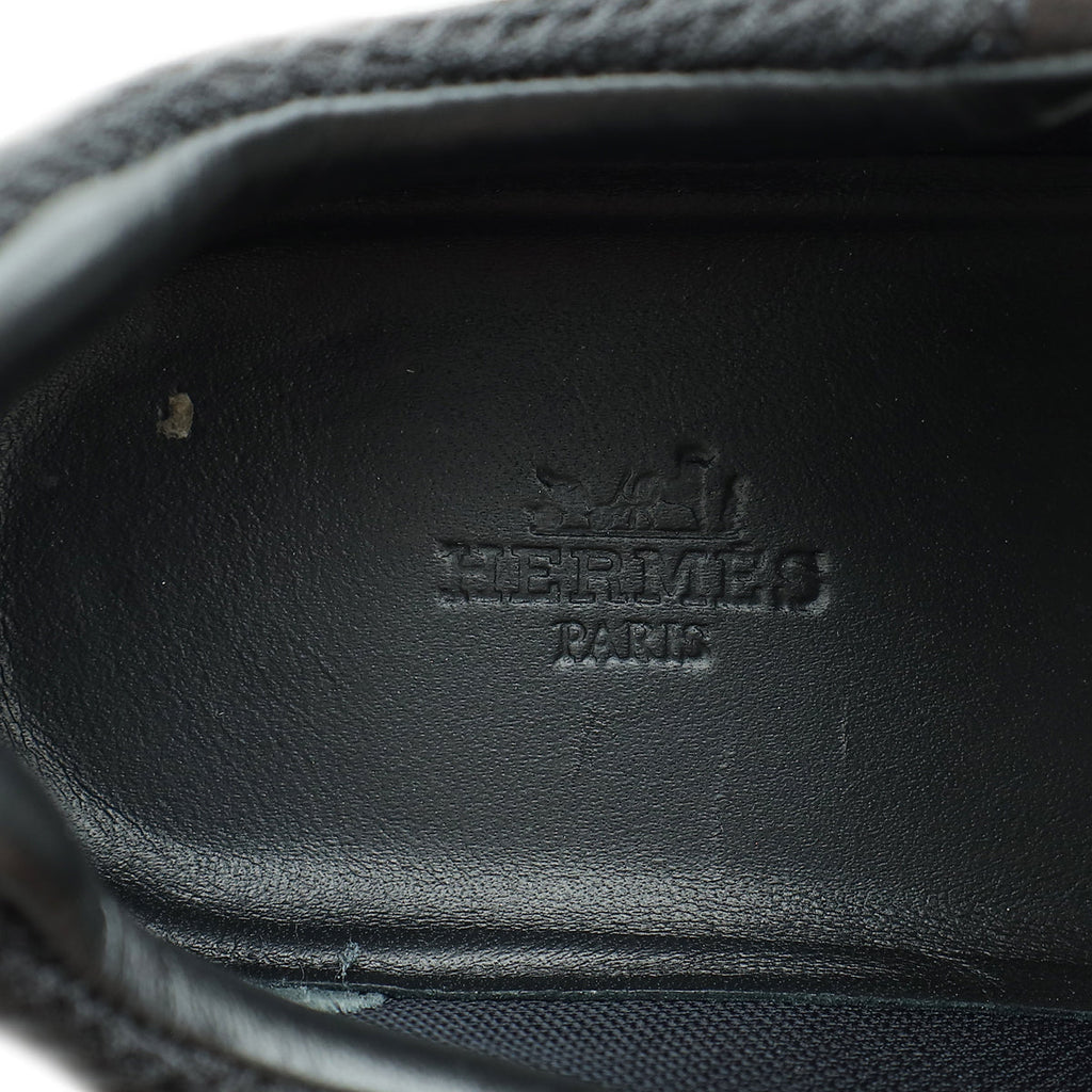 Hermes Noir Bouncing Sneaker 38