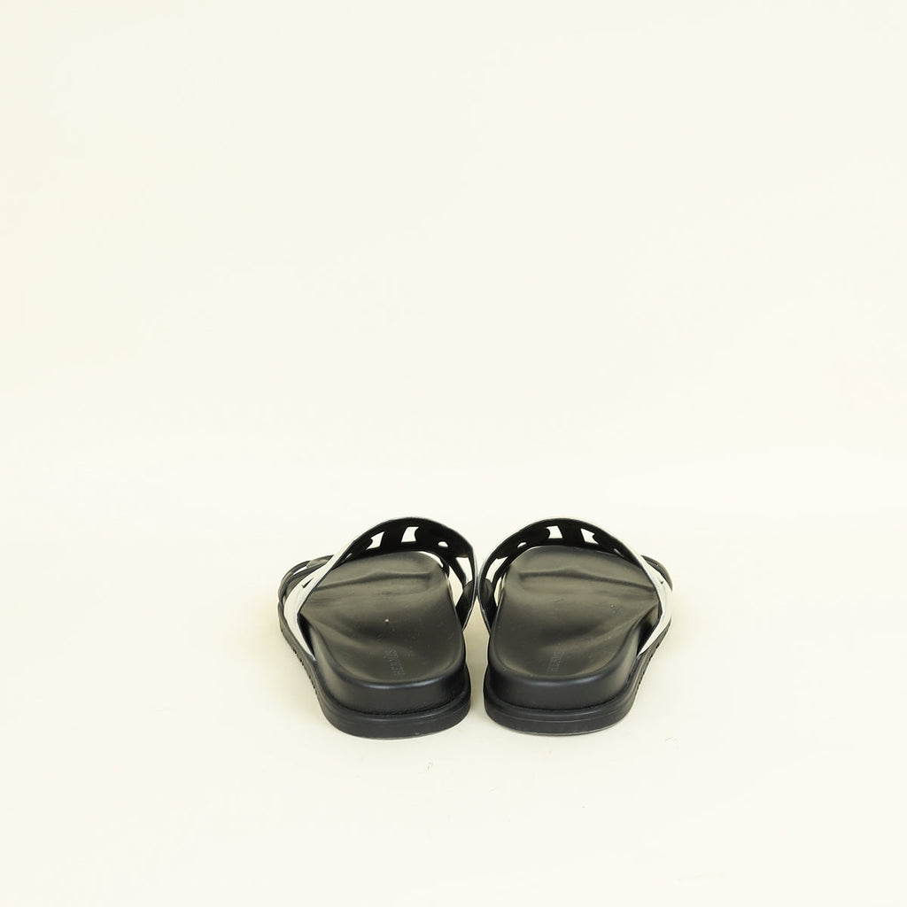 Hermes Bicolor Extra Sandal 38