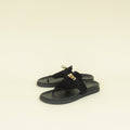 Hermes Noir Empire Sandal 38
