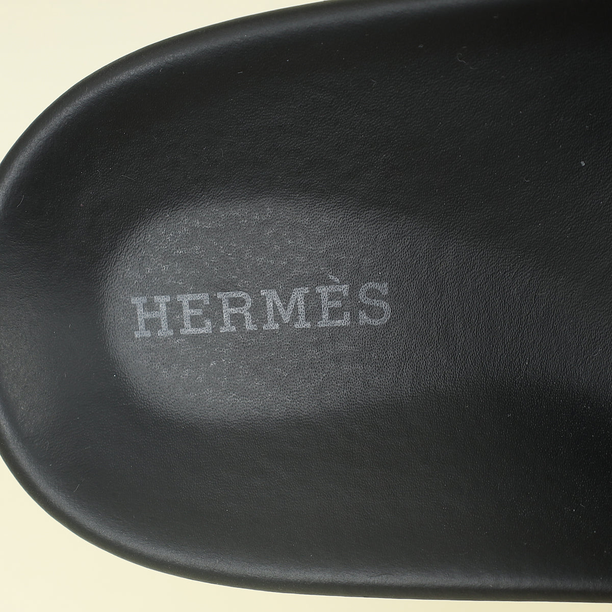 Hermes Noir Empire Sandal 38