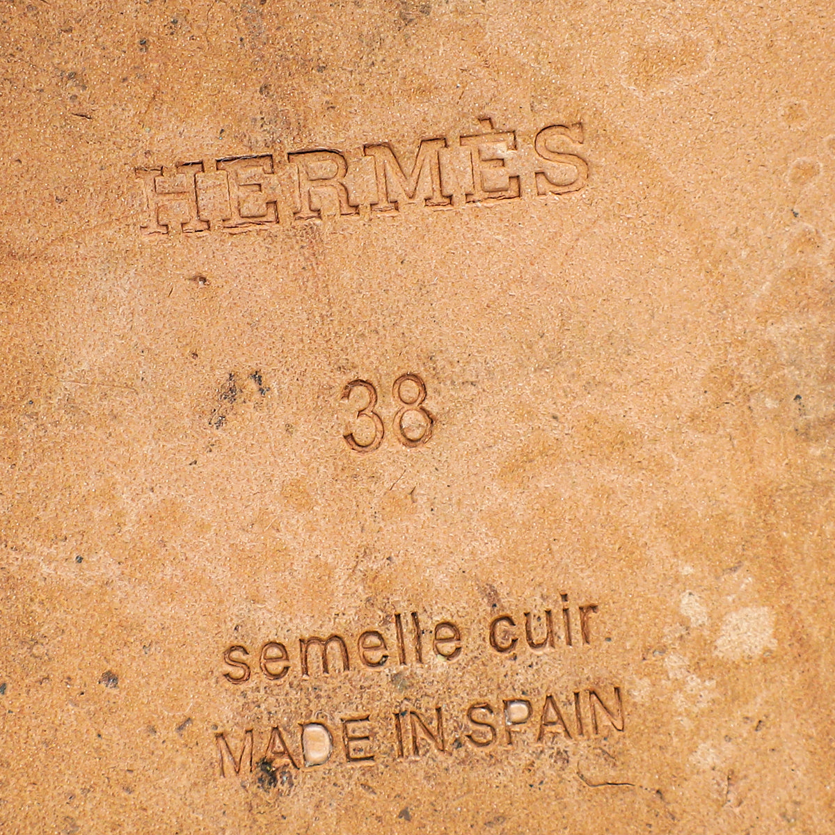Hermes Black Kola Thong Sandals 38