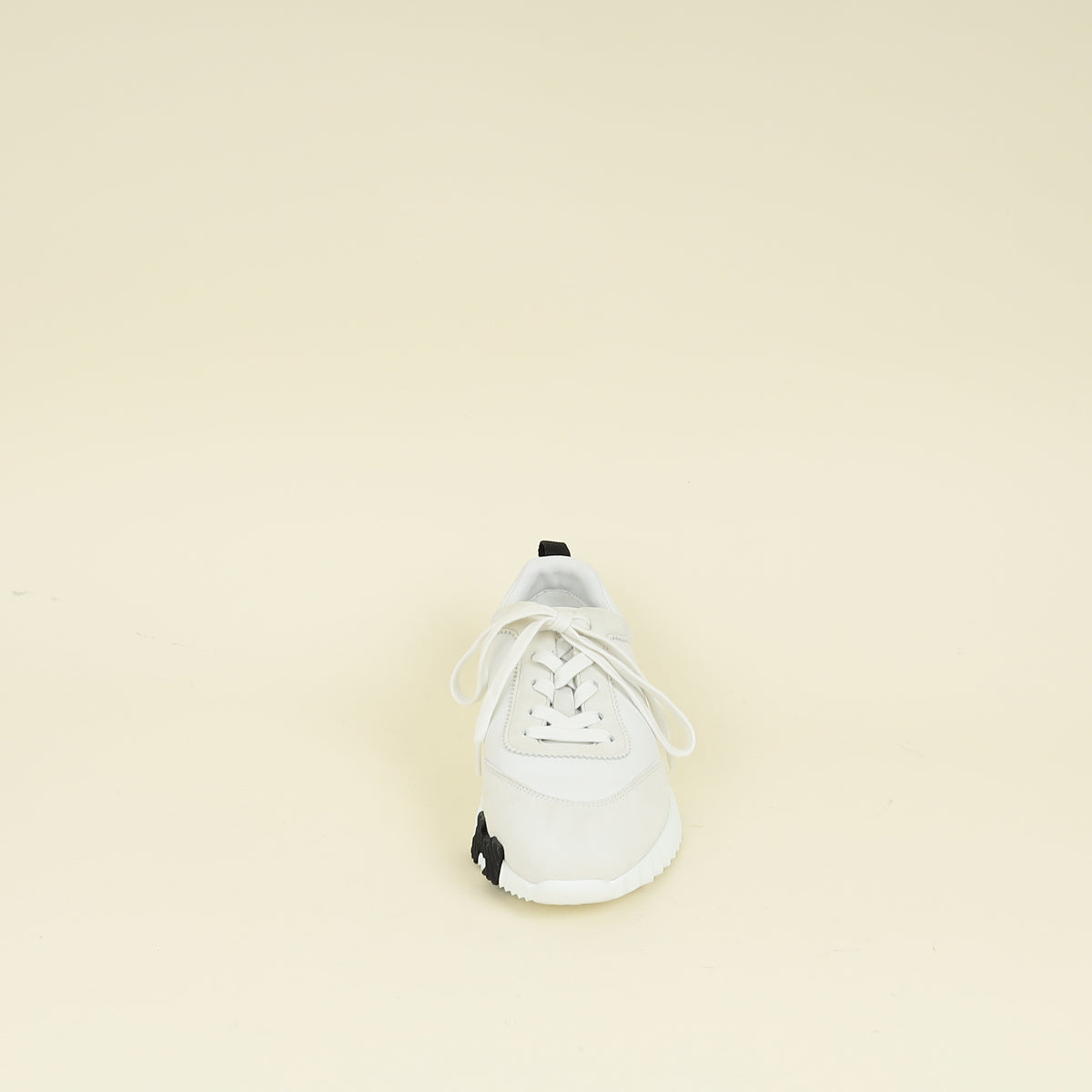 Hermes White Bouncing Sneaker 38