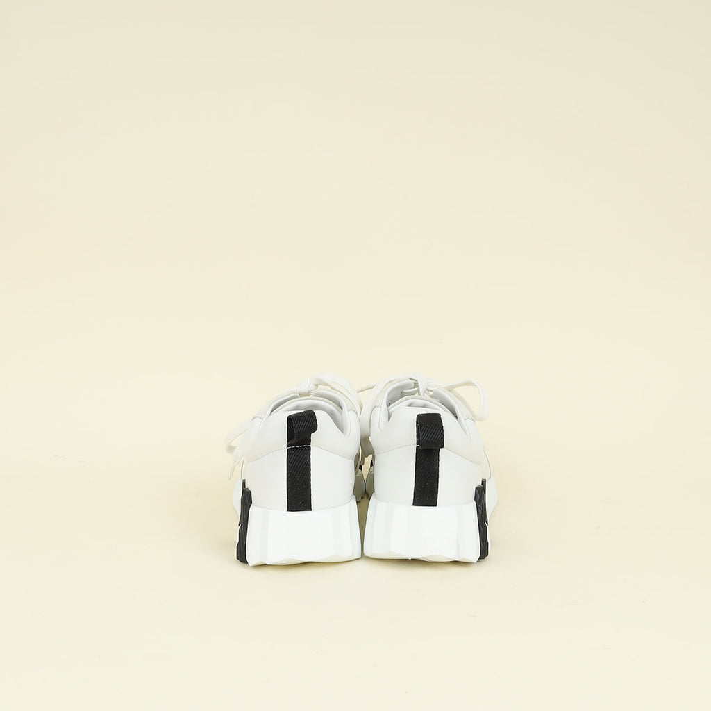 Hermes White Bouncing Sneaker 38