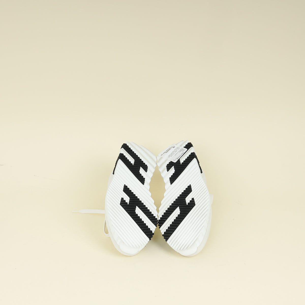 Hermes White Bouncing Sneaker 38