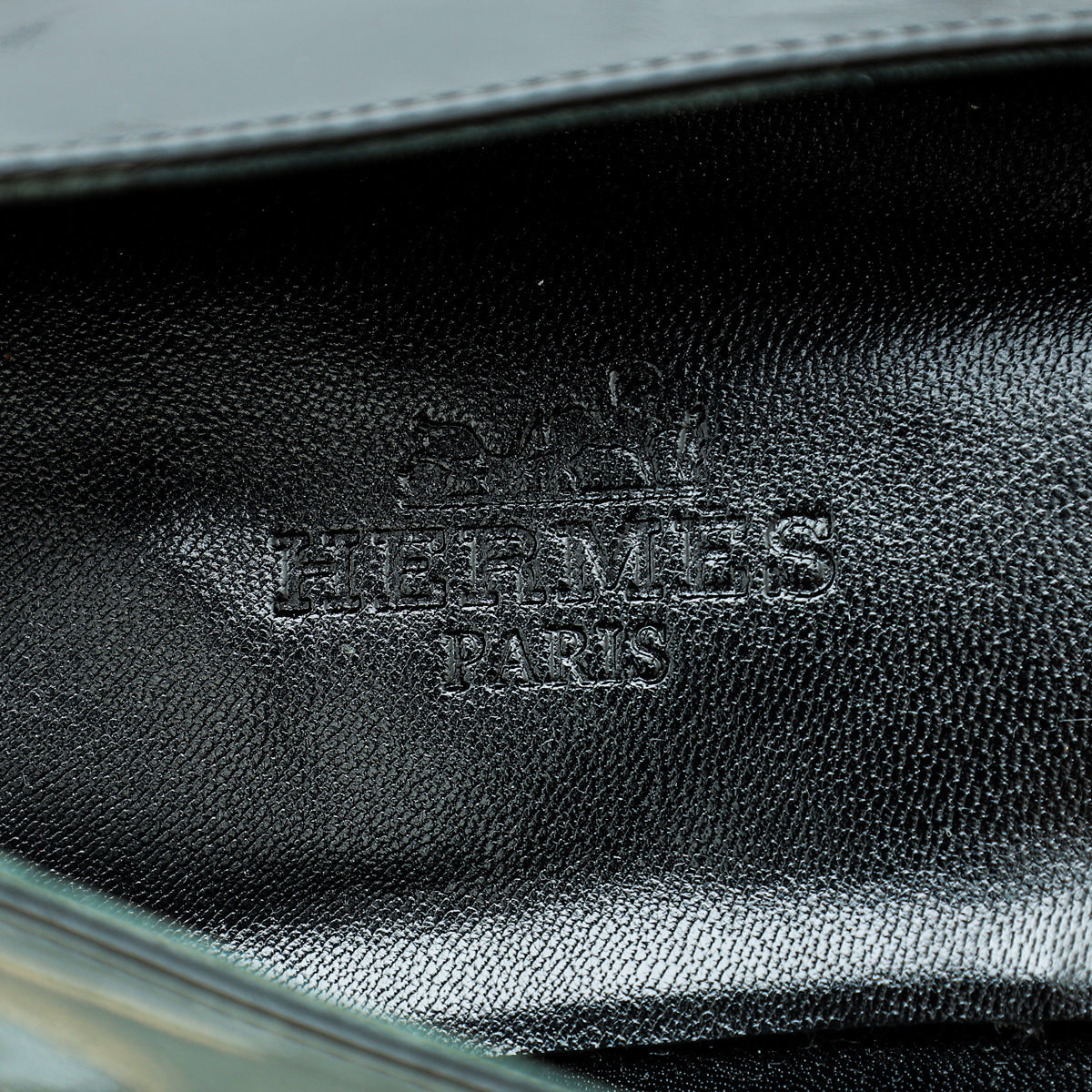 Hermes Black Nice Ballerina Flats 38