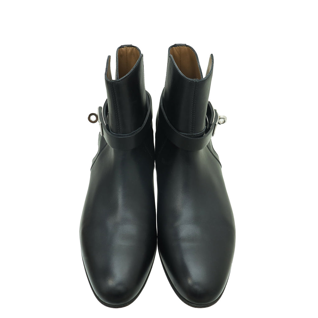 Hermes Noir Neo Ankle Boot 38