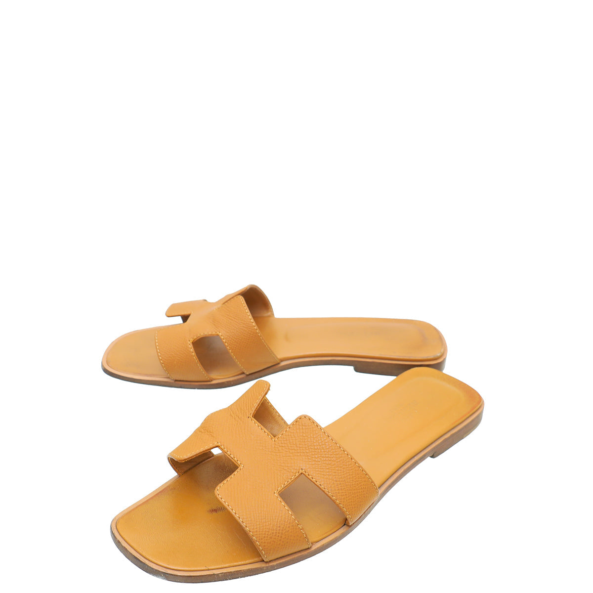 Hermes Naturel Oran Sandal 38