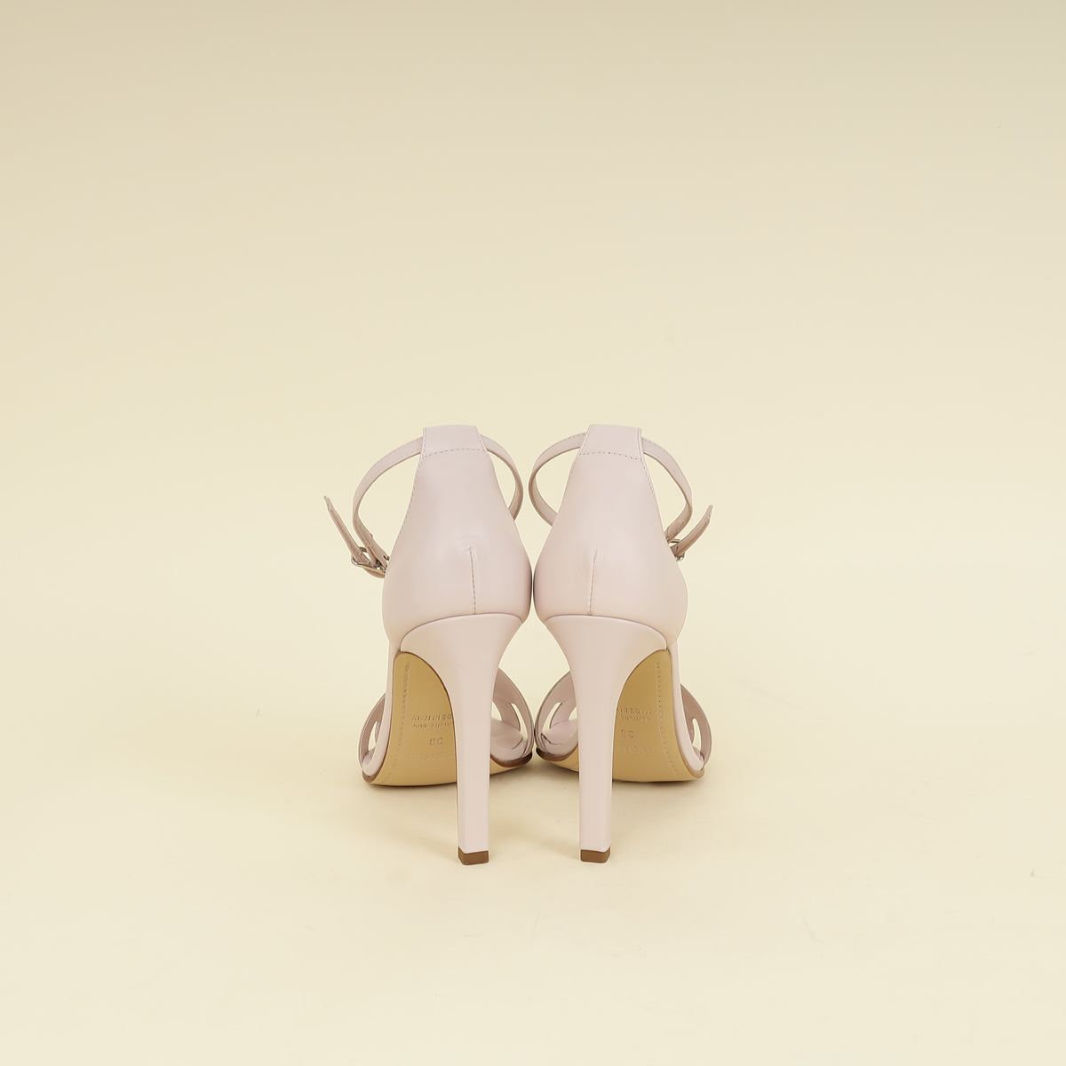 Hermes Rose Petal Premiere 105 Sandals 38