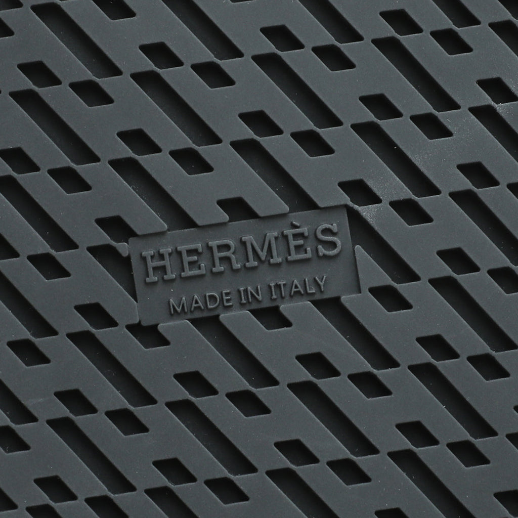 Hermes Vert D'Eau Matte Alligator Chypre Sandals 38