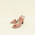 Hermes Rose Confetti Eternite 80 Sandals 39.5
